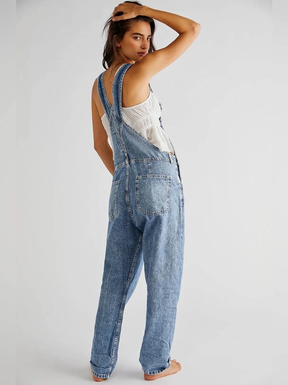 NWT Free People We The Free Ziggy Denim Overalls medium